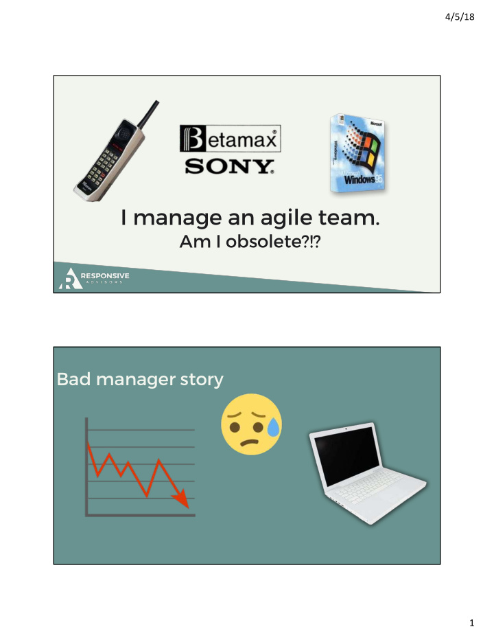 i manage an agile team