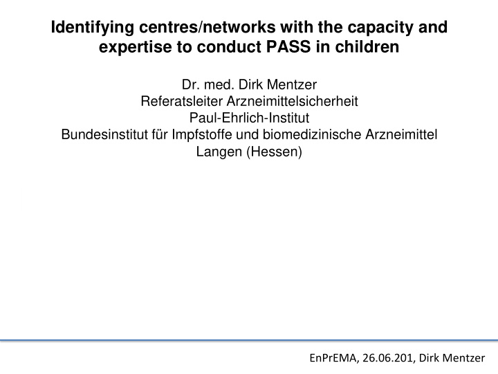 identifying centres networks with the capacity and