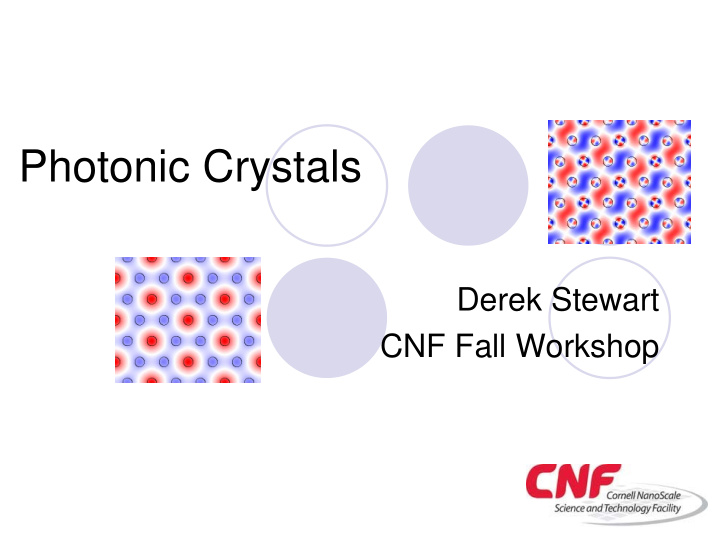 photonic crystals