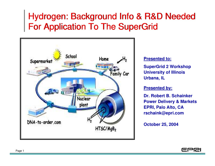 hydrogen background info r d needed hydrogen background