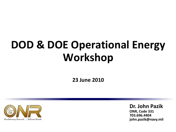 workshop