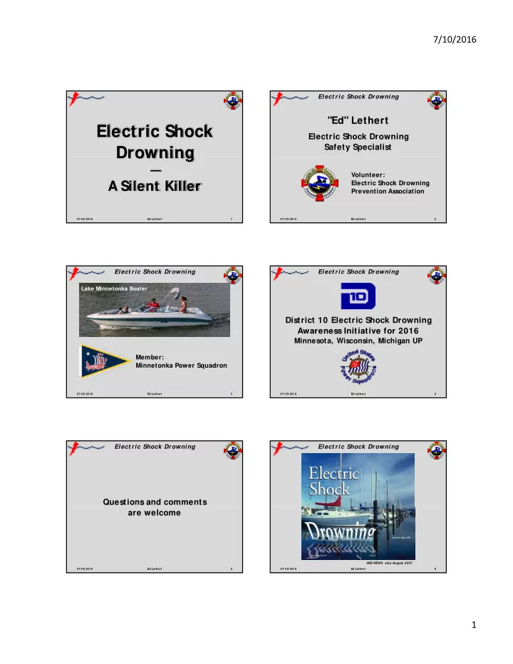 electric shock