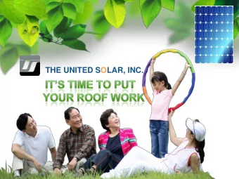 L/O/G/O  THE UNITED SOLAR, INC.  THE UNITED SOLAR, INC. GO GREEN  GO SOLAR is $4 trillion  The