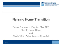 nursing home transition