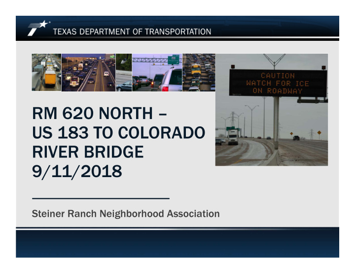 rm 620 north us 183 to colorado river bridge 9 11 2018