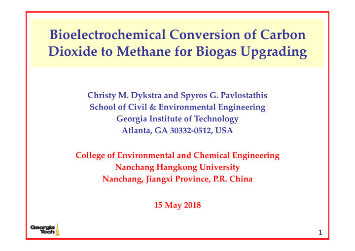 bioelectrochemical conversion of carbon dioxide to