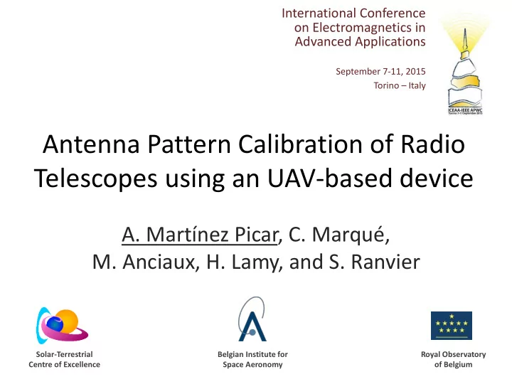 telescopes using an uav based device
