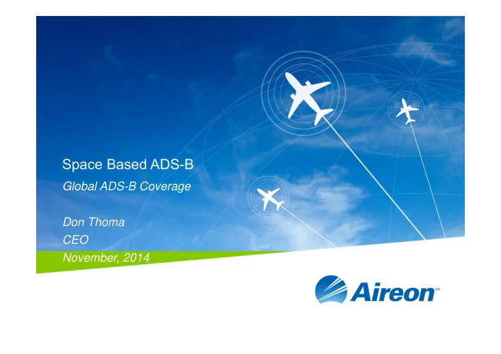 space based ads b