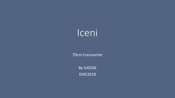 iceni
