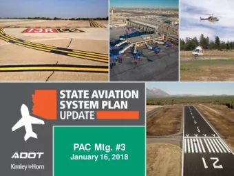 PAC Mtg. #3  January 16, 2018  Ag  Agenda    Introductions    SASP progress update