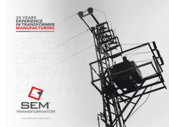 ynergy  nergy  otivation  WE CONSUME ALL OUR ENERGY FOR ENERGY ABOUT US  Sem Transformator started