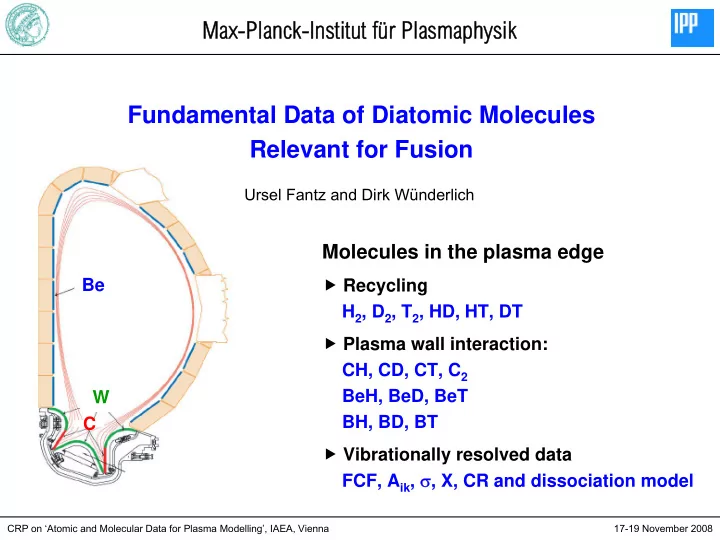 max planck institut f r plasmaphysik max planck institut