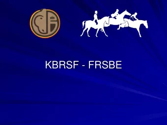 KBRSF - FRSBE  STRUCTURE  SAFETY in Belgium  DAILY EFFORTS  NO MORE CCN  REDUCE SPEED  NOMINATION