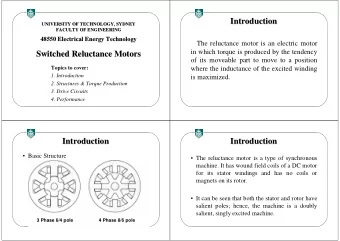 Introduction  Introduction  UNIVERSITY OF TECHNOLOGY, SYDNEY  UNIVERSITY OF TECHNOLOGY, SYDNEY