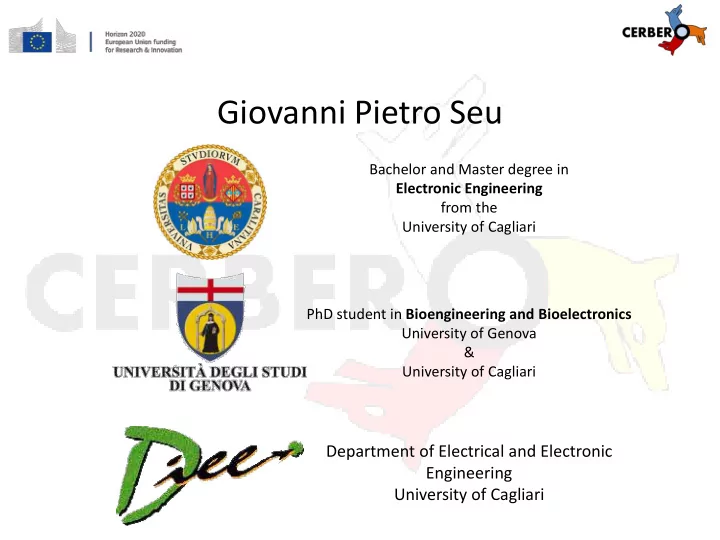 giovanni pietro seu