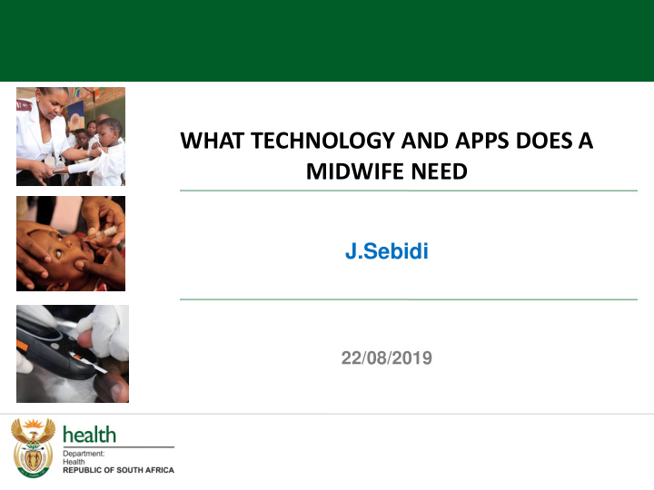what technology and apps does a midwife need