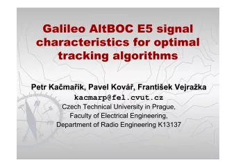 Petr Ka  ma  k  NAV08/ILA37  2/20 Petr Ka  ma  k  NAV08/ILA37  3/20  BPSK received