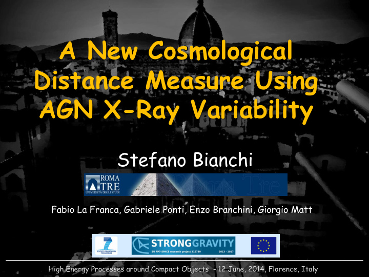 a new cosmological distance measure using agn x ray