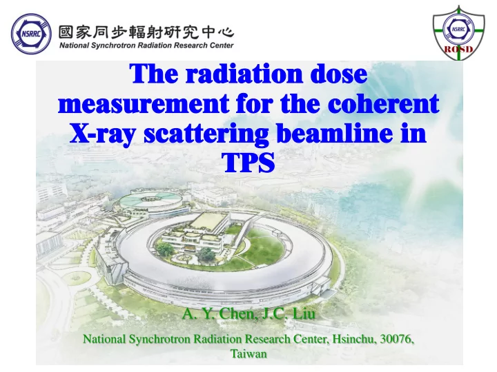 the the radi radiation on do dose me meas asure rement