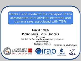 David  David Sarria  Sarria  Pierre-Louis Blelly, Franois  Forme  Institut de Recherche en