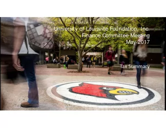 Tax Summary  Overview  Form 990    Annual information return for tax-exempt organizations