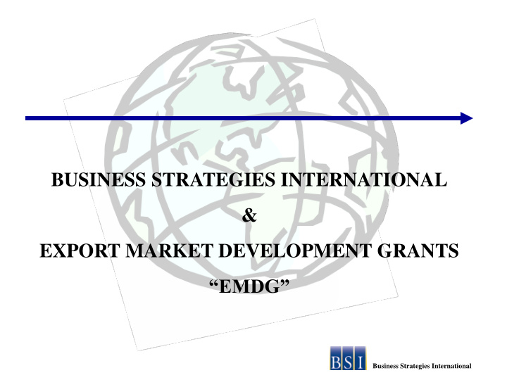 business strategies international