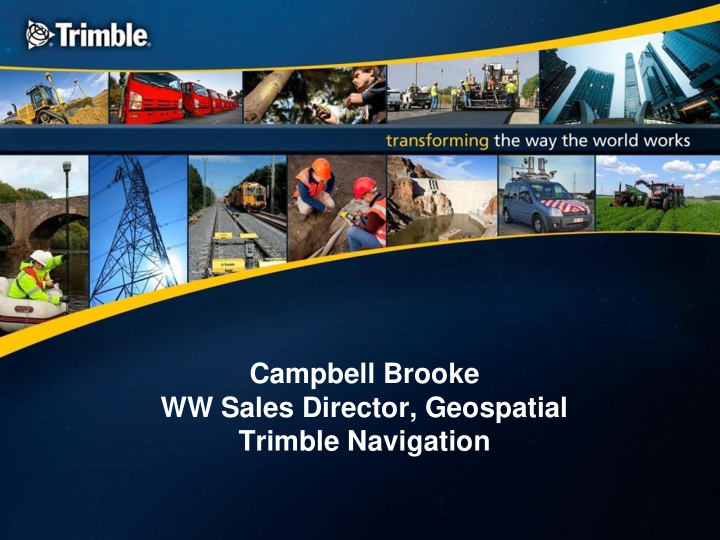 trimble navigation