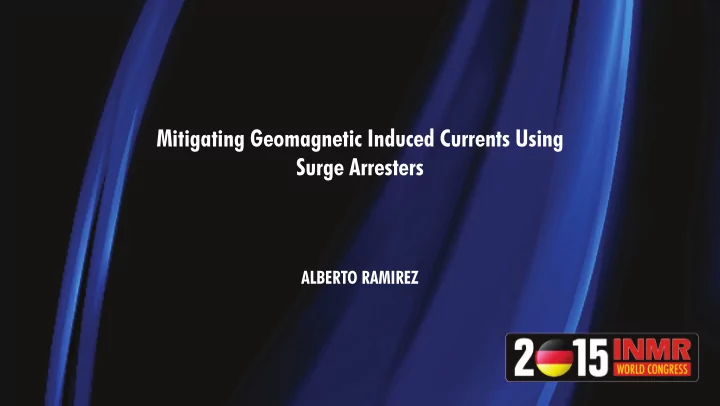 mitigating geomagnetic induced currents using surge