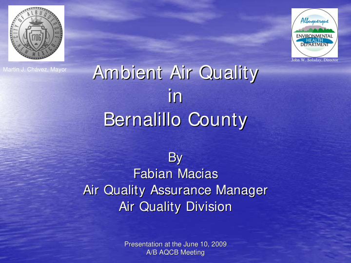 ambient air quality ambient air quality