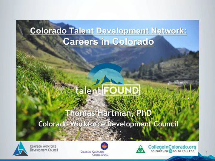 careers in colorado