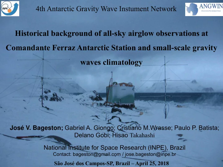 historical background of all sky airglow observations at