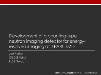 Development of a counting-type  neutron imaging detector for energy- resolved imaging at J-PARC/MLF