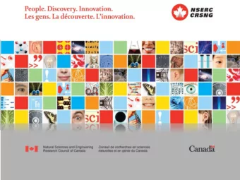 ~  NSERC  ~  CRSNG People. Discovery. Innovation. Les gens. La decouverte. L'innovation. Canad a  I