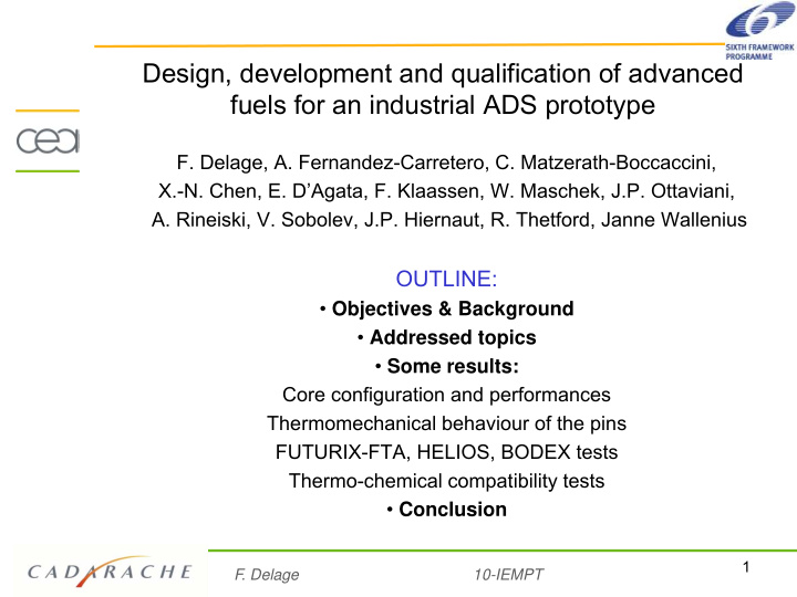 design development and qualification of advanced fuels