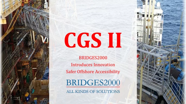 cgs ii