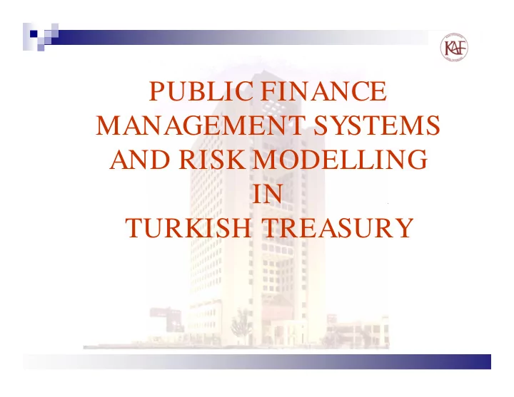 public finance management systems management systems and