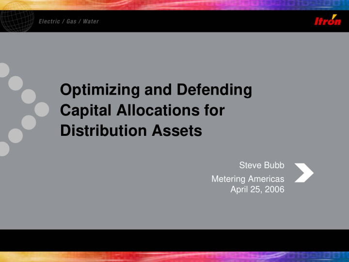 optimizing and defending capital allocations for
