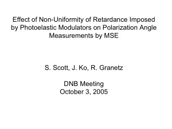 Effect of Non-Uniformity of Retardance Imposed  by Photoelastic Modulators on Polarization Angle