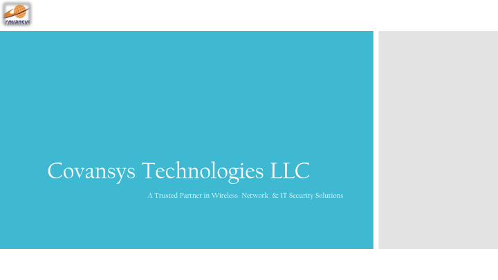 covansys technologies llc