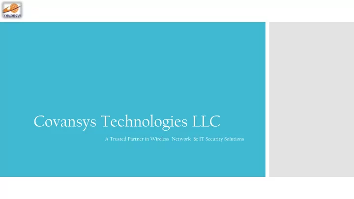 covansys technologies llc
