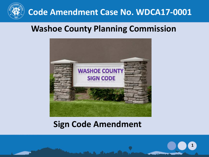 sign code amendment 1 proposed amendment section 110 505