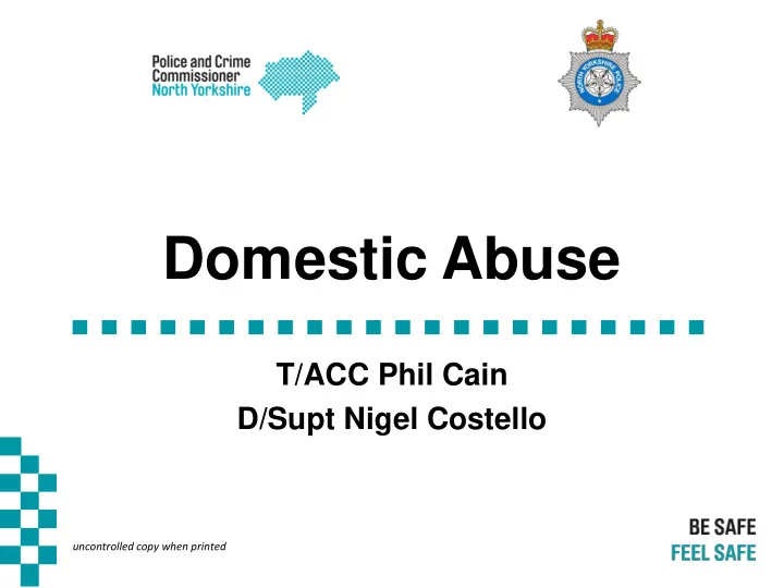 domestic abuse
