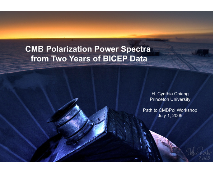 cmb polarization power spectra from two years of bicep