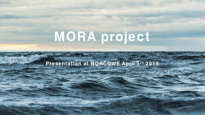 mora project