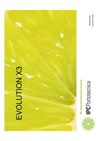 EVOLUTION X3  - 1 -  Evolution X3  Marketing Dpt.  November 2006  - 2 -  EVOLUTION X3  Evolution X3