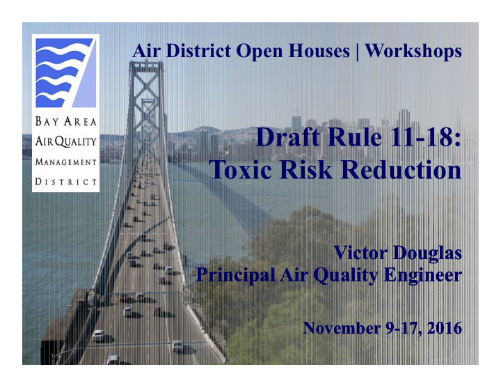 draft rule 11 18 toxic risk reduction