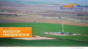 PRESENTATION  Cautionary Statements  Forward Looking Statement  This presentation includes