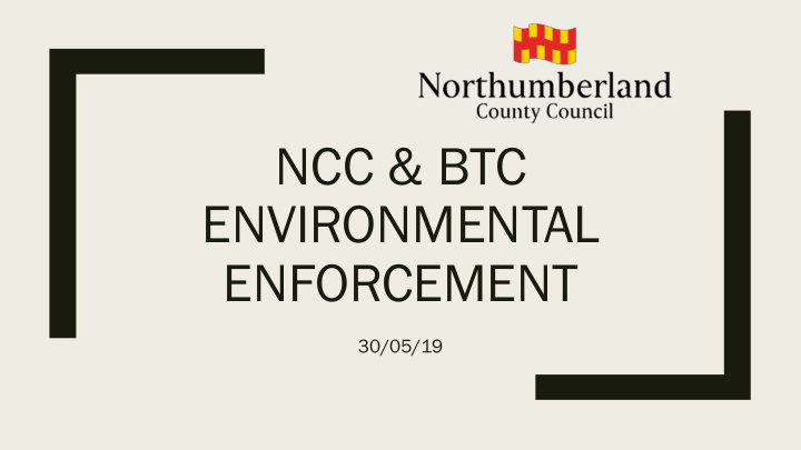 ncc btc environmental