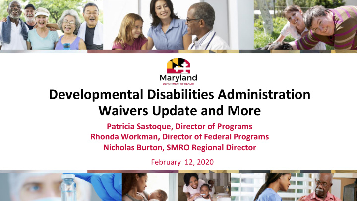 developmental disabilities administration