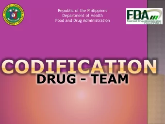 DRUG - TEAM  2  6 August 2013  Philippine Association of  Pharmacists in the Pharmaceutical